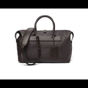 Luxury Italian Leather Duffle Bag J.Hilburn